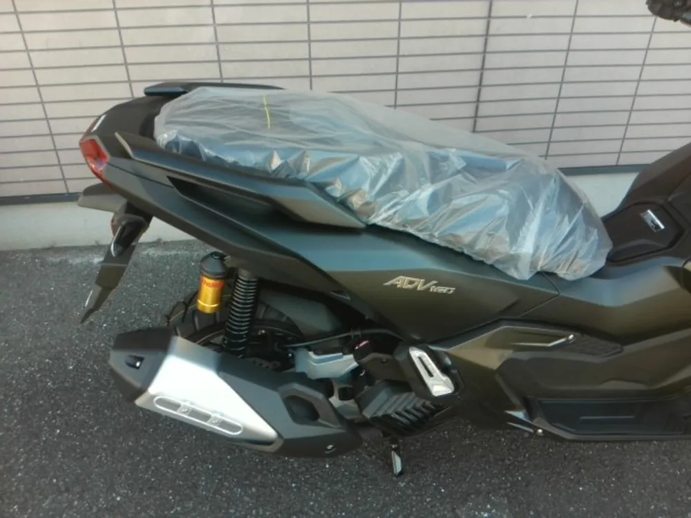 Honda ADV160, mat black, фото 4