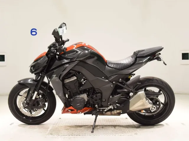 Kawasaki Z1000-5 2015, black | orange, фото 2
