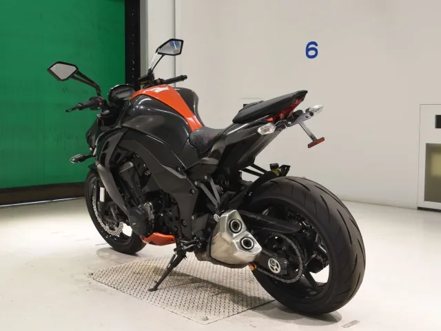 Kawasaki Z1000-5 2015, black | orange, фото 6