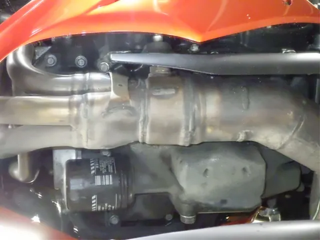 Kawasaki Z1000-5 2015, black | orange, фото 7