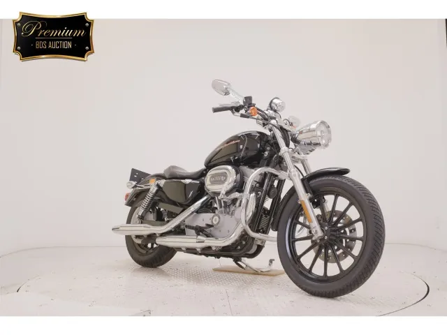 Harley-Davidson XL883C 2005, чёрный, фото 3