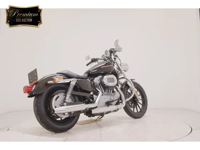 Harley-Davidson XL883C 2005, чёрный, фото 5