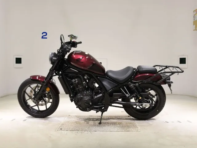 Honda Rebel 2021, бордовый, фото 2