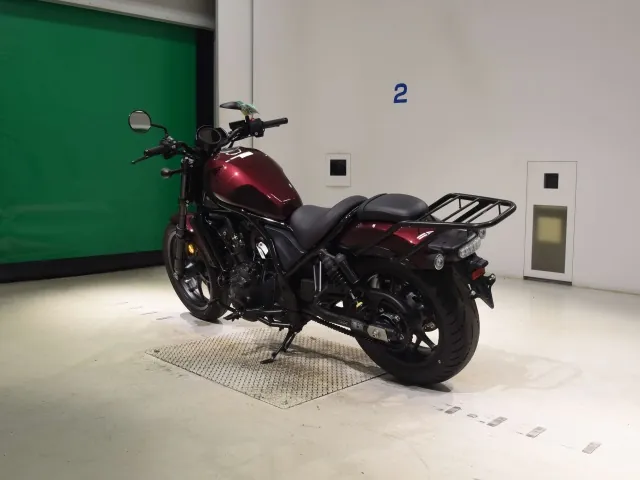 Honda Rebel 2021, бордовый, фото 6