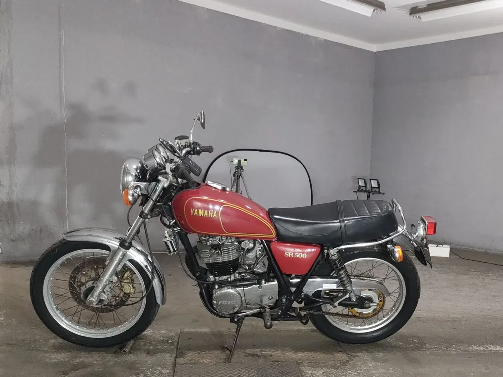 Yamaha SR500 1996, красный, фото 2