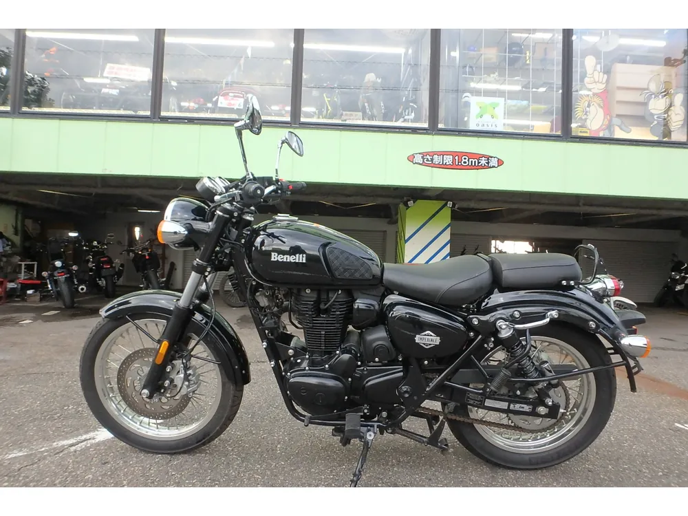 Benelli Imperiale 400 2023, чёрный, фото 17