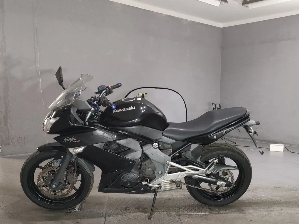 Kawasaki Ninja 400R 2011, чёрный, фото 2