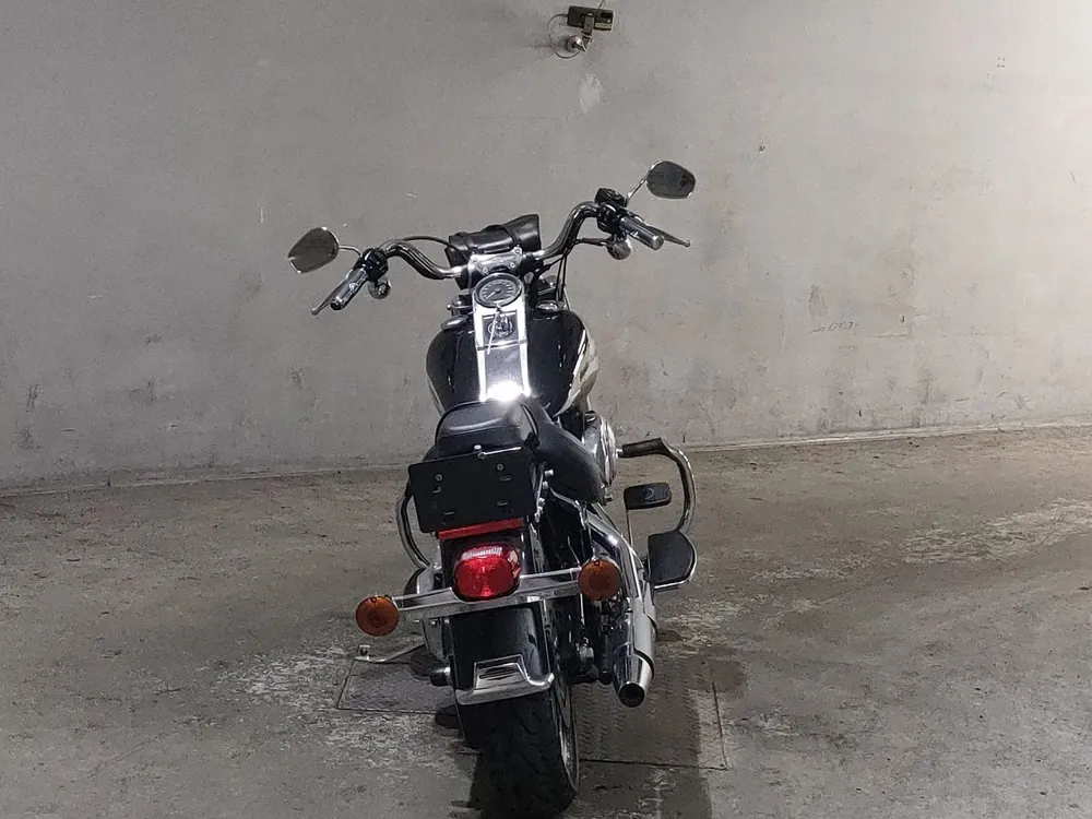 Harley-Davidson FLST1450 2005, чёрный, фото 4