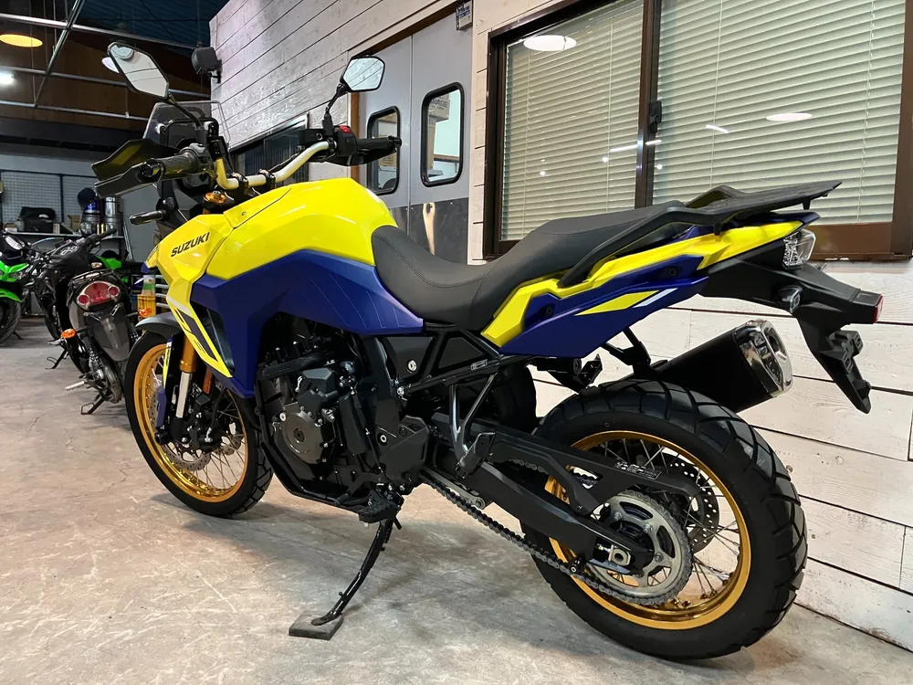 Suzuki V-Strom 800 2025, yellow / blue, фото 9
