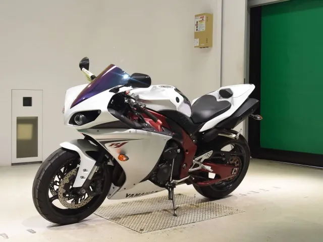 Yamaha YZF-R1 2009, white | silver, фото 4