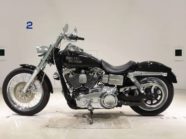 Harley-Davidson FXDL-I 1450 2006, чёрный, фото 2