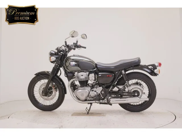 Kawasaki W800-2 2026, black | silver, фото 2