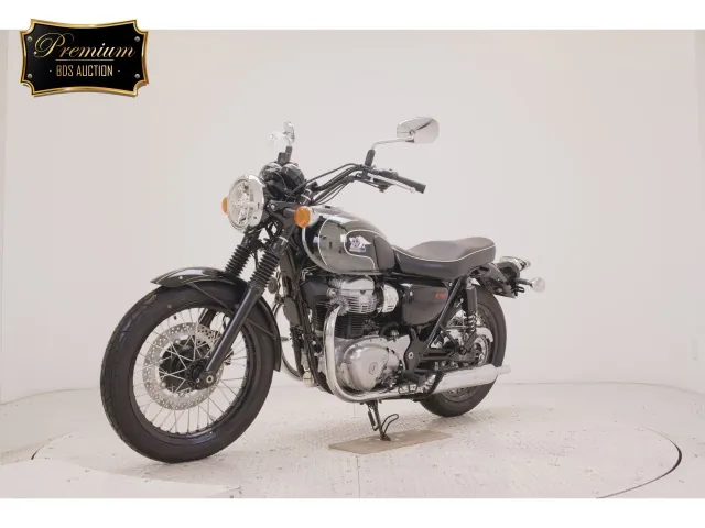 Kawasaki W800-2 2026, black | silver, фото 4