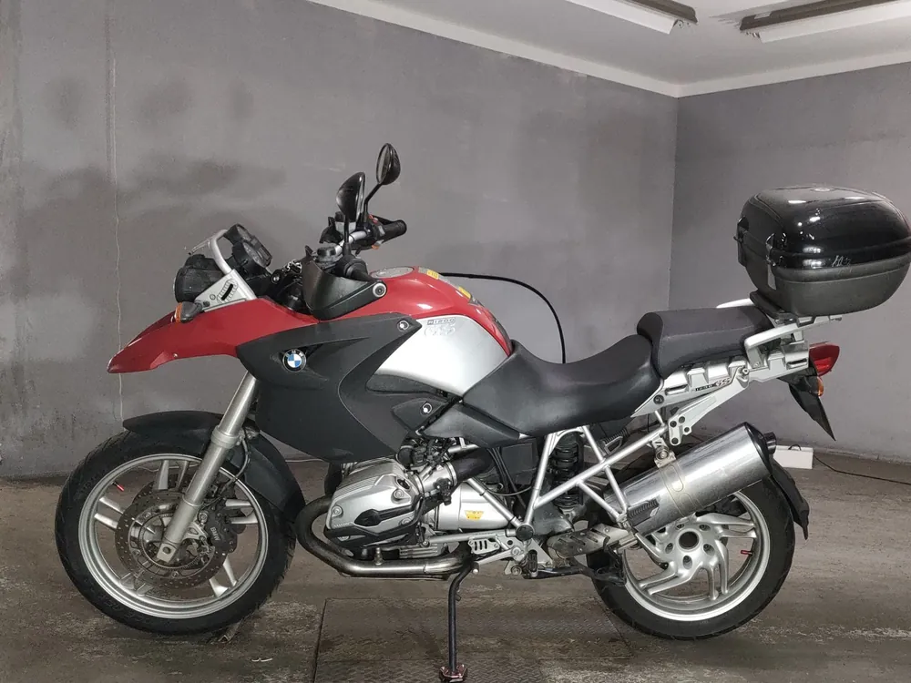 BMW R1200Gs 2004, silver / red, фото 2
