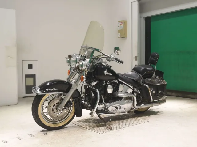 Harley-Davidson FLSTC1340 1994, чёрный, фото 4