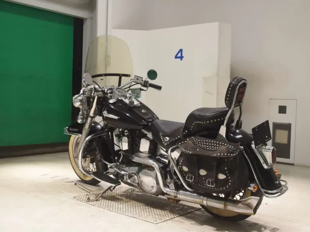 Harley-Davidson FLSTC1340 1994, чёрный, фото 6