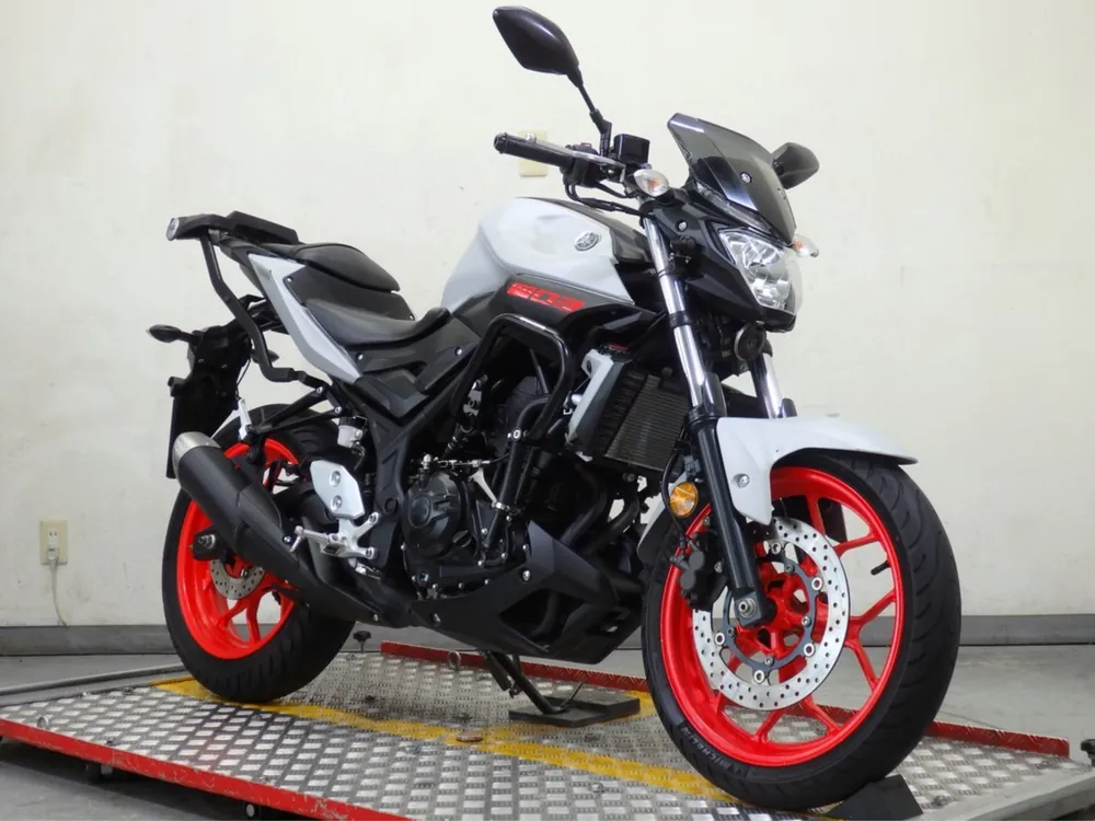 Yamaha MT-03 2019, белый, фото 3