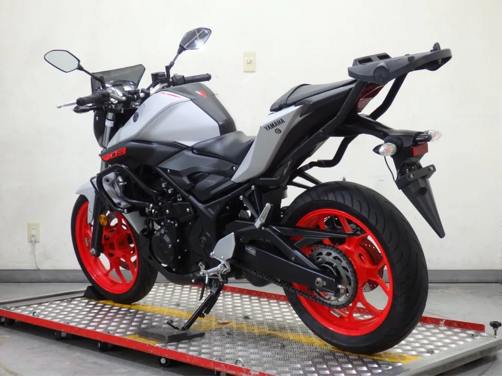 Yamaha MT-03 2019, белый, фото 4