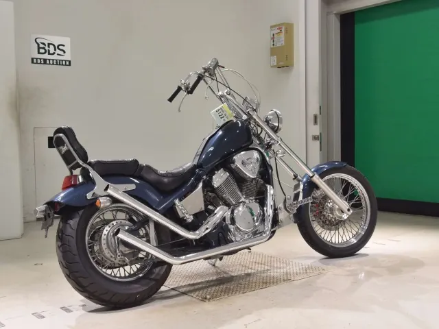 Honda Steed 400 1991, navy blue, фото 5