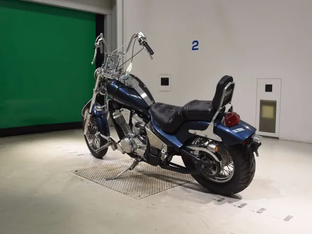 Honda Steed 400 1991, navy blue, фото 6