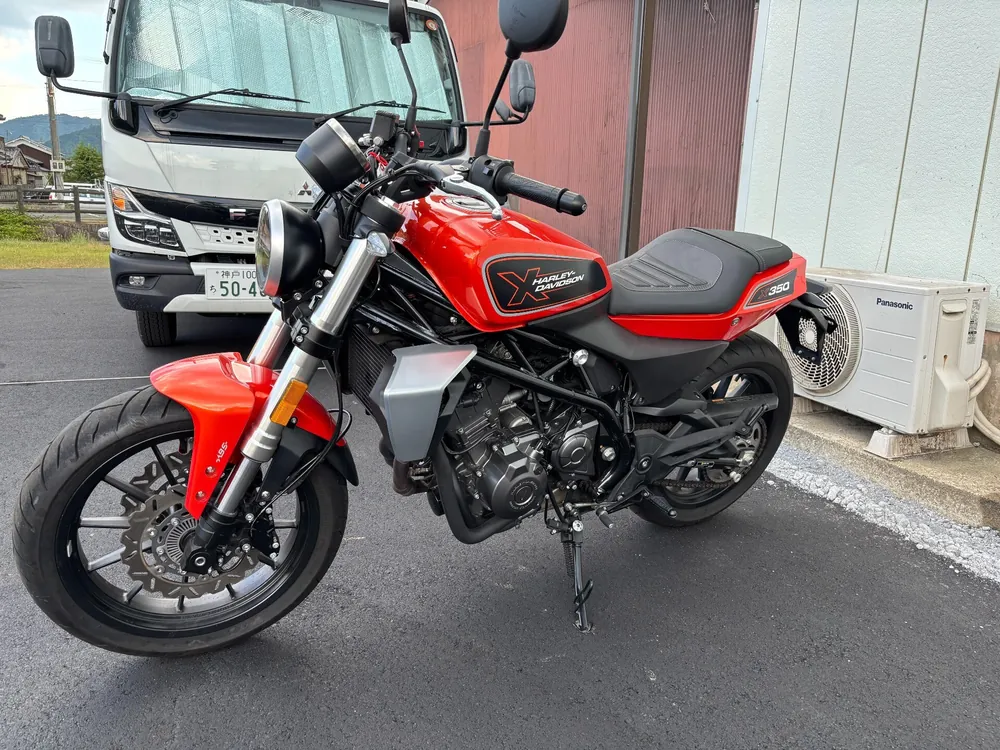 Harley-Davidson X350 2023, оранжевый, фото 2