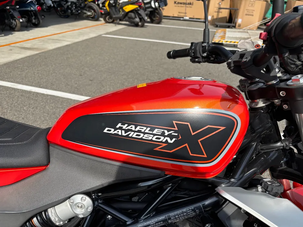 Harley-Davidson X350 2023, оранжевый, фото 11