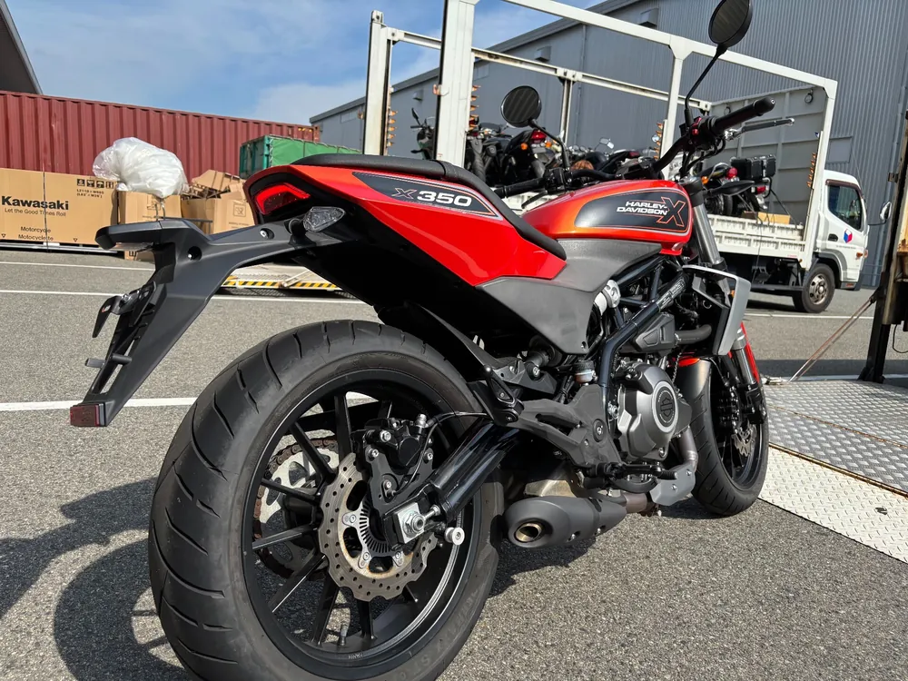 Harley-Davidson X350 2023, оранжевый, фото 7