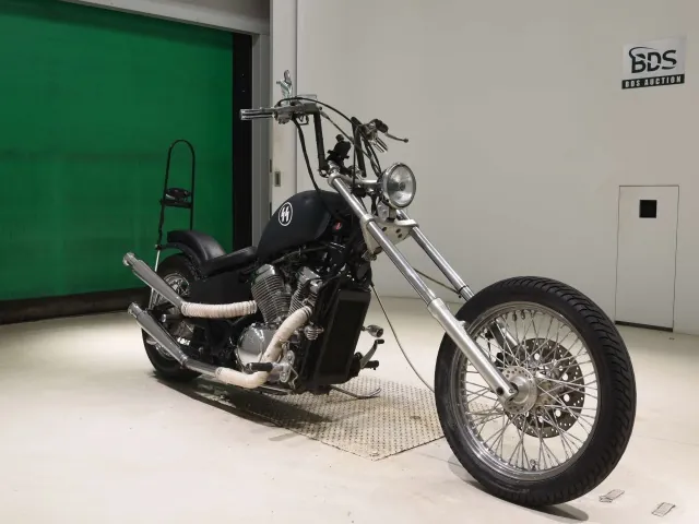 Honda Steed 400 1992, зелёный, фото 3