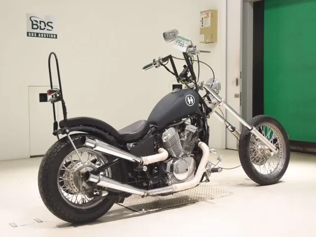 Honda Steed 400 1992, зелёный, фото 5
