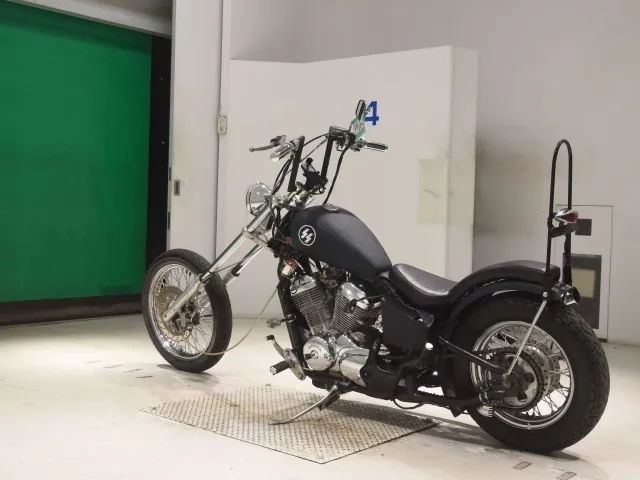 Honda Steed 400 1992, зелёный, фото 6