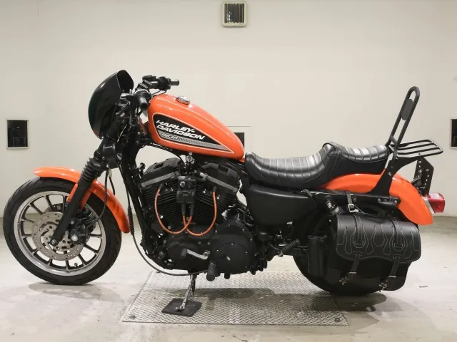 Harley-Davidson XL883R 2006, black | orange, фото 2