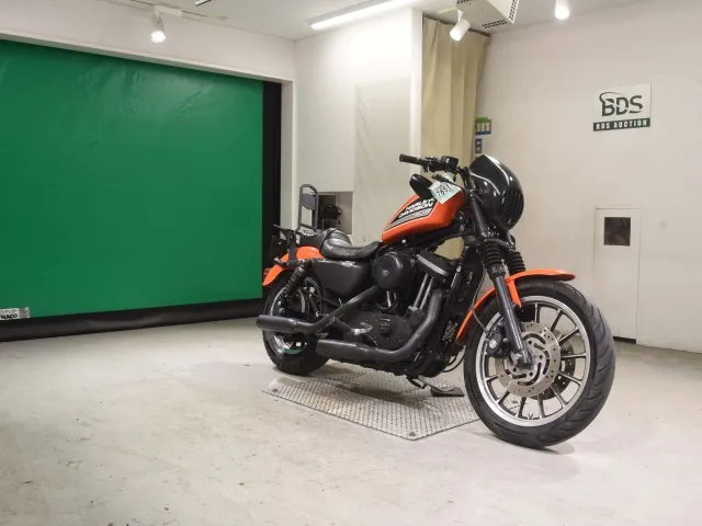 Harley-Davidson XL883R 2006, black | orange, фото 3