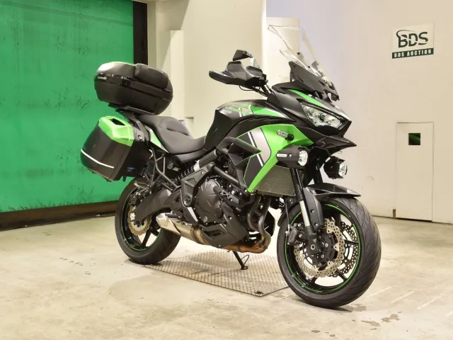 Kawasaki Versys 2024, black | green, фото 3