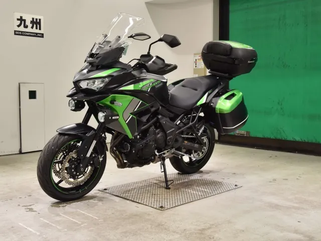 Kawasaki Versys 2024, black | green, фото 4