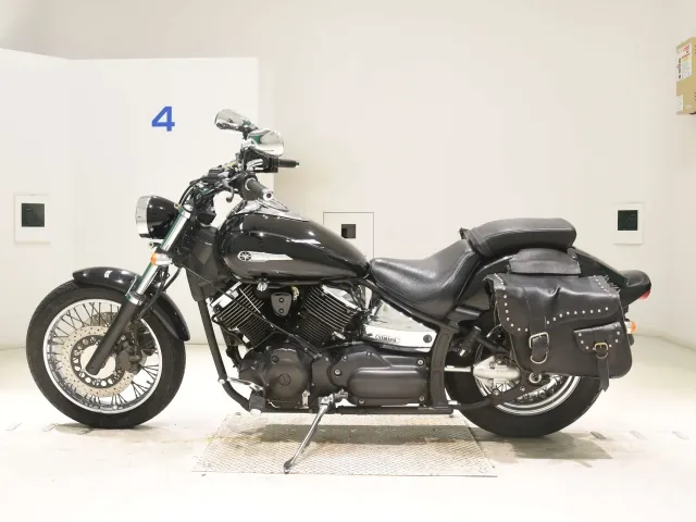 Yamaha Dragstar 1100 2010, чёрный, фото 2