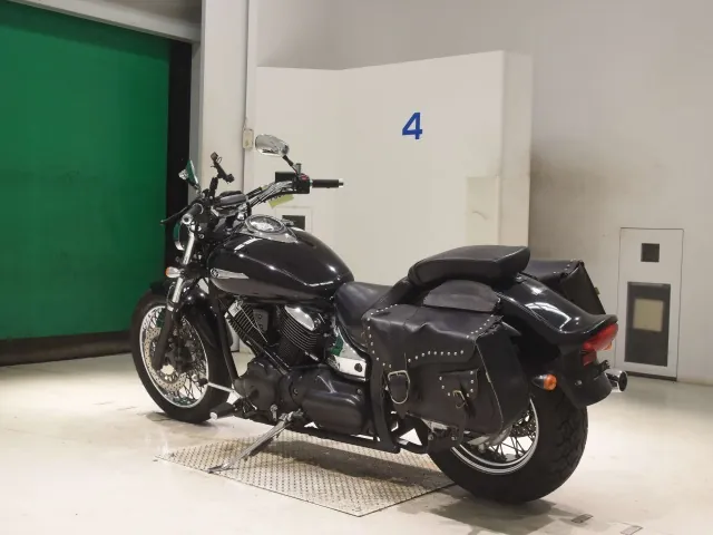 Yamaha Dragstar 1100 2010, чёрный, фото 6