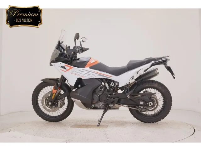 KTM 790 Adventure 2025, white | orange, фото 2