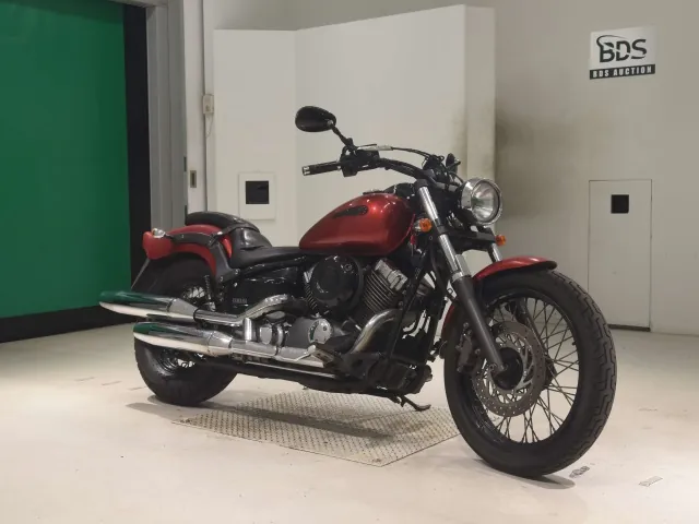 Yamaha Dragstar 400 2015, красный, фото 3