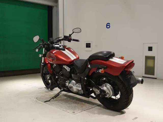 Yamaha Dragstar 400 2015, красный, фото 6