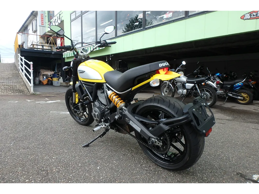 Ducati Scrambler Icon 2016, жёлтый, фото 12
