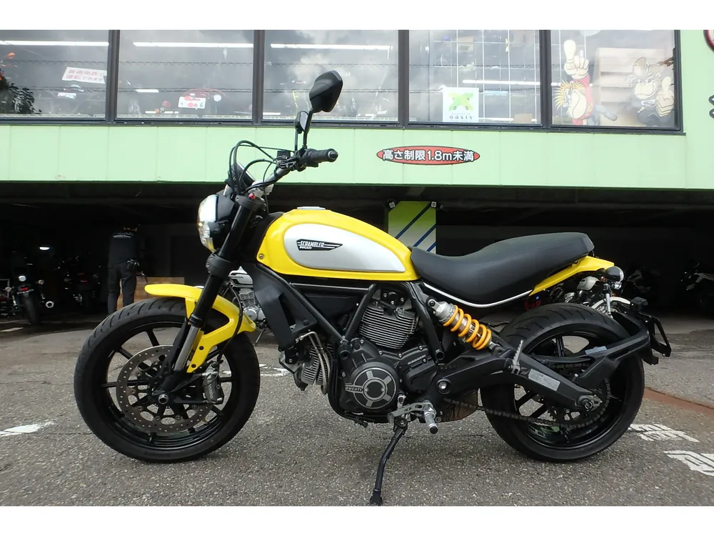 Ducati Scrambler Icon 2016, жёлтый, фото 17