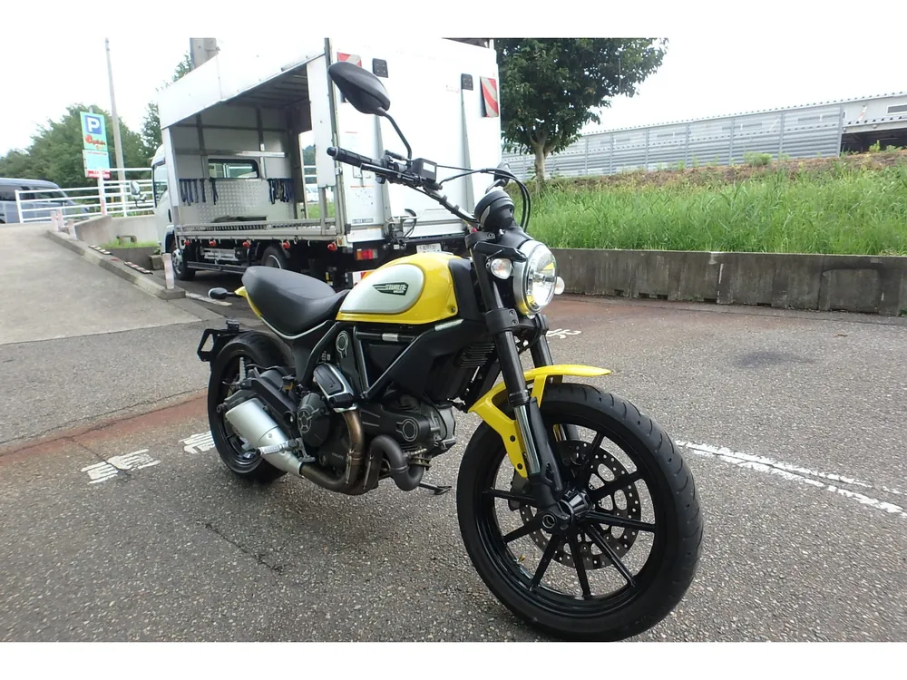 Ducati Scrambler Icon 2016, жёлтый, фото 3