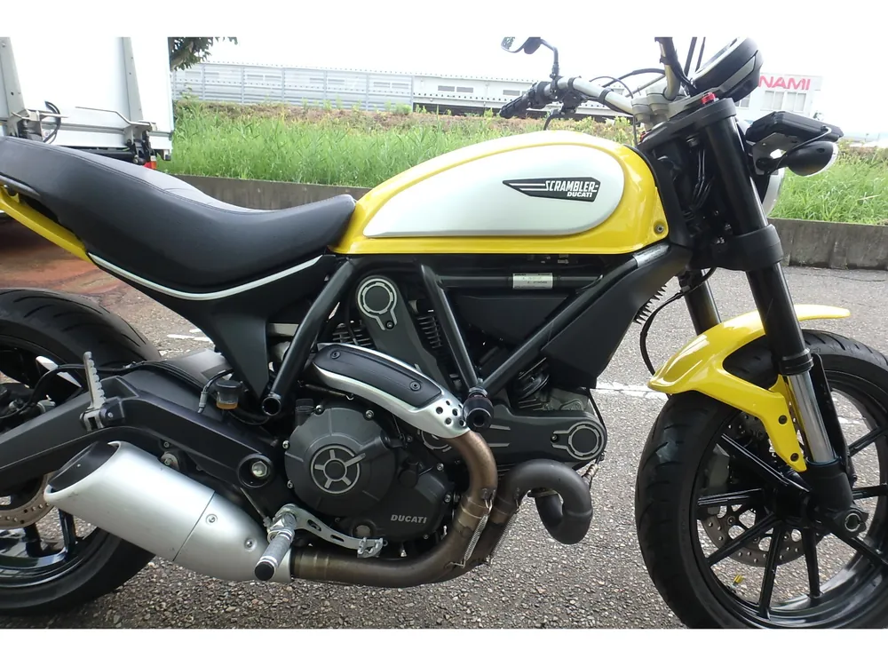 Ducati Scrambler Icon 2016, жёлтый, фото 5