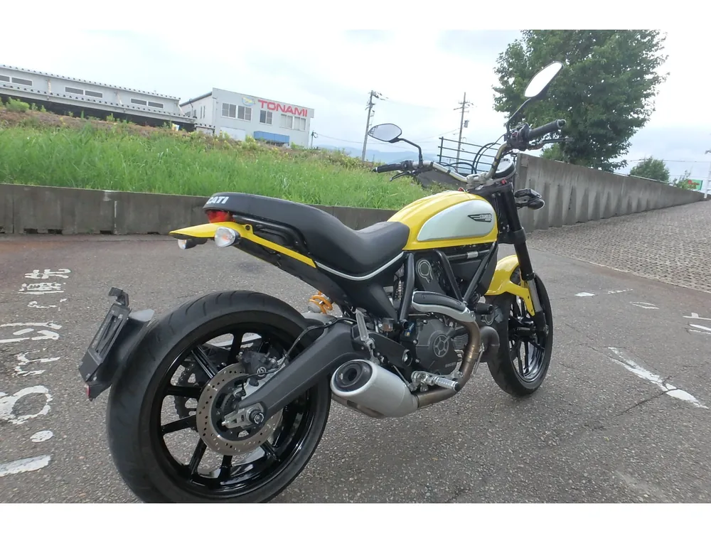Ducati Scrambler Icon 2016, жёлтый, фото 7