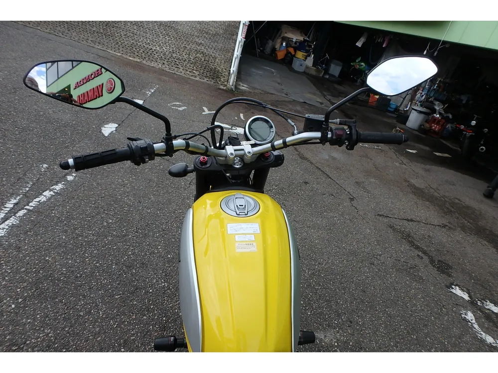 Ducati Scrambler Icon 2016, жёлтый, фото 10