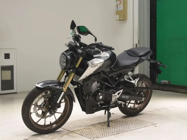 Honda CB125R JC91, чёрный, фото 4