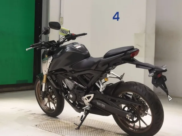 Honda CB125R JC91, чёрный, фото 6