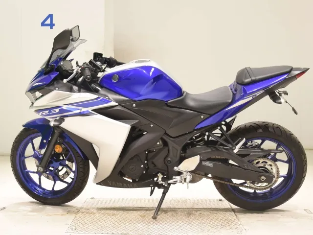 Yamaha MT-03 2016, blue | silver, фото 2