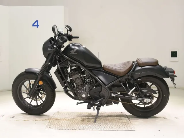Honda Rebel 250, matt black, фото 2
