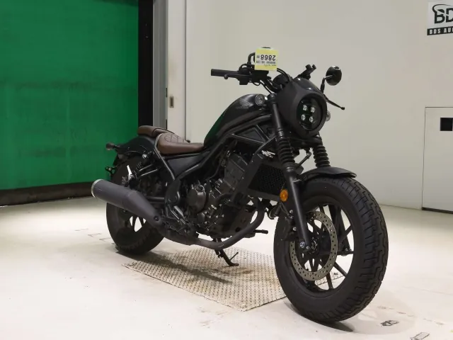 Honda Rebel 250, matt black, фото 3